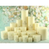 Romantic classic wedding candles