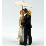 romantic kiss cake topper