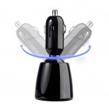 rotatable dual USB car charger for iphone ipod ipadmini