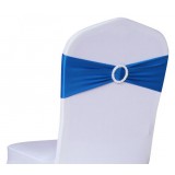 Round resilient wedding chair sash