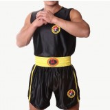 Satin Sleeveless boxing clothing kit