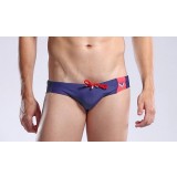 Sexy lacing men's swim briefs