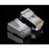 Shielded RJ45 Network crystal head