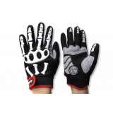 Shock pad Skeleton Cycling Gloves