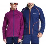 Sided wear couples long-sleeved cycling clothing kit