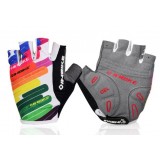 Silicone palm pad cycling gloves