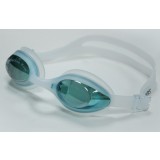 Silicone + polycarbonate antifog swimming goggles