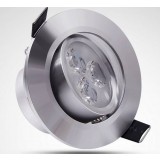 Silver 3W 12-20V LED ceiling lights