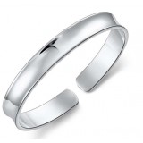 Silver classic smooth Bracelet