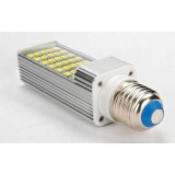 Silver E27 / G24 5-12W 5050 SMD LED corn bulb
