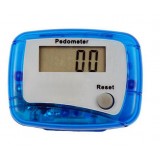 Single button 2D pedometer