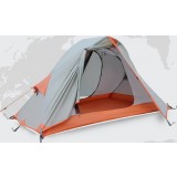 Single person Anti-rainstorm double layer camping tent