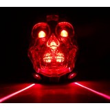 Skull Laser LED bicycle warning taillights