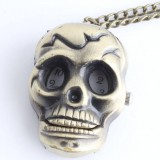 Skull series necklace watch