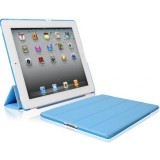 Slim leather case with stand for ipad 2 3 4