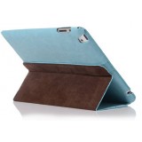 Soft leather case for ipad 2 3 4