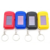 Solar 2 LED Flashlight Keychain