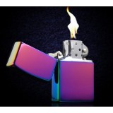 Solid color copper oil lighter