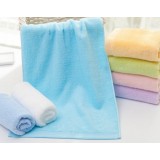 Solid color minimalist cotton towel