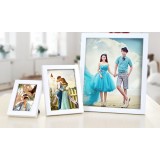 Solid wood photo frame