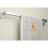 Space aluminum lengthened bath towel holder