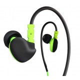 Sports earbud headphones with microphone