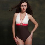 Sports style sexy one-piece swimwear