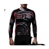 Spring and summer long-sleeved cycling clothing kit