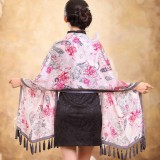 Spring&summer 100% mulberry silk high-end female silk scarf