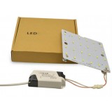 Square 12-24W 5730 SMD LED lights panel