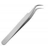 Stainless steel Bent nose tweezer