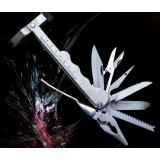 Stainless steel multipurpose folding tools