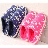 Stars indoor plush slipper