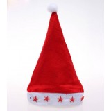 Stars red Christmas hat