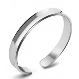 Sterling silver classic simple bracelet