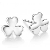 Sterling Silver Clover's love Earrings