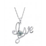 Sterling Silver Showing Love pendant