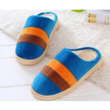 Stripes indoor plush slipper