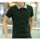 Summer 2014 men's cotton printing polo shirt