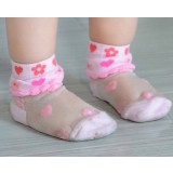 Summer baby thin silk stockings