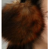 Super plush earmuffs fake fox fur warm earmuffs for men and women