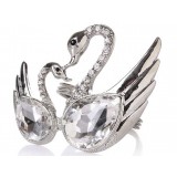 Swan alloy napkins ring