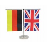 T-type stainless steel national flag desk holder