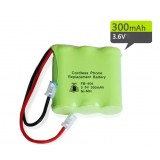 T404 NiMH rechargeable battery pack 3.6V 300mAh