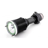 T6 rechargeable diving LED flashlight with lifesaving hammer