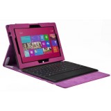 Tablet PC and keyboard leather case for Microsoft Surface Pro 2 