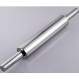 Thick stainless steel rolling pin