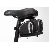 Thicker black bicycle saddle bag