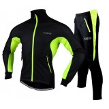 Thicker long-sleeved riding clothes kit