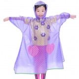 Thicker transparent children's raincoat